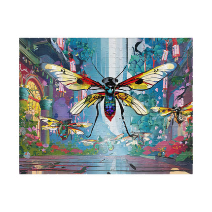 Neon Swarm Puzzle (110, 252, 520-piece)