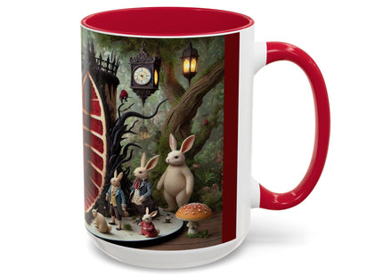 Malice in Wonderland – Gothic Halloween Colorful Mugs (11oz, 15oz)