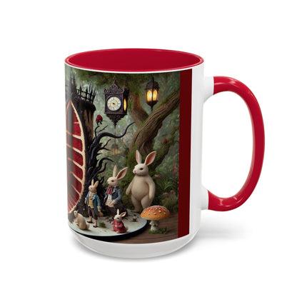 Malice in Wonderland – Gothic Halloween Colorful Mugs (11oz, 15oz)