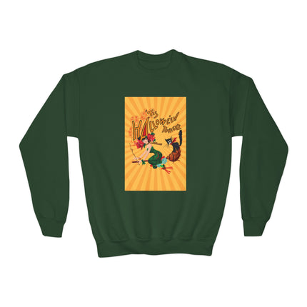 The Bewitching Ride Youth Crewneck Sweatshirt