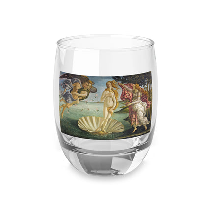 Birth of Venus by Sandro Botticelli Whiskey Glass