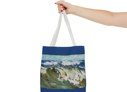 The Wave by Karl Hagemeister Tote Bag (AOP)