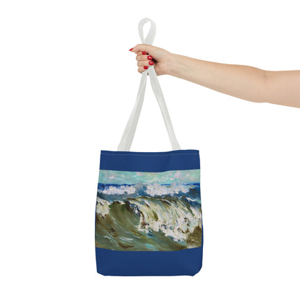 The Wave by Karl Hagemeister Tote Bag (AOP)