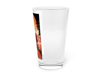 January & Garnet Zodiac Pint Glass