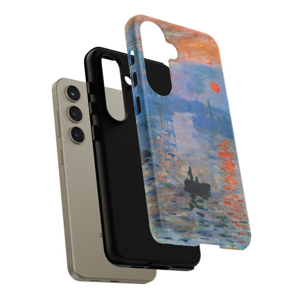 Sunrise by Claude Monet Phone Cases