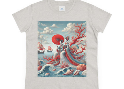 Ladies by the Quiet Sea Cotton Tee