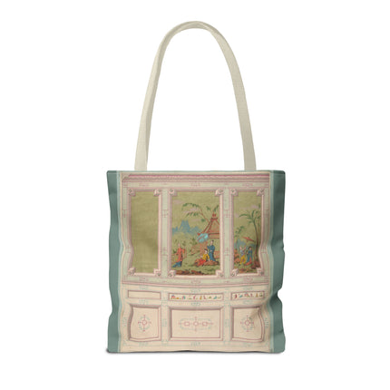 Chinoiserie scenes by Anonymous Tote Bag (AOP)