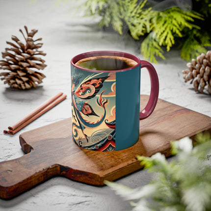 Dragon Fairy of the Temple Colorful Mugs (11oz, 15oz)
