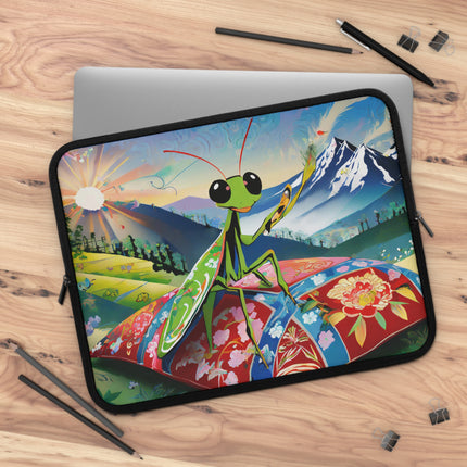 The Joyful Mantis Laptop Sleeve