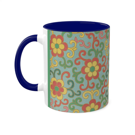 Examples of Chinese Ornament, Pl.09 by Owen Jones Colorful Mugs, 11oz