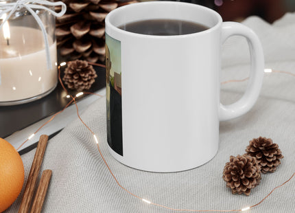 American Gothic by Grant Wood Ceramic Mug (11oz, 15oz)