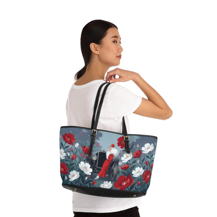 🚗🌺 The Lady Of The Grand Touring Car Shoulder Bag – Art Deco Motoring Elegance