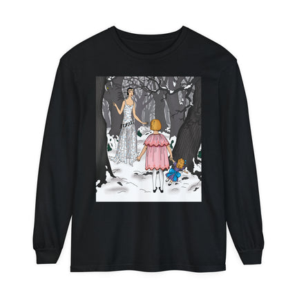 Fairy Tale Elegance Unisex Garment-dyed Long Sleeve T-Shirt