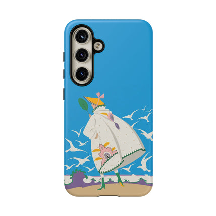 Seaside Wanderer Phone Case – Whimsical Charm & Coastal Delight
