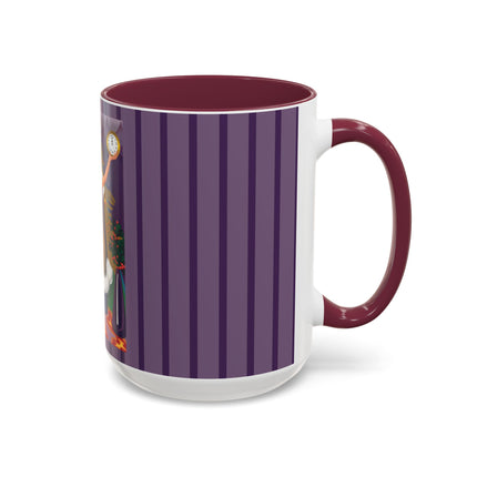 Countdown to Christmas Elegance Colorful Mugs (11oz, 15oz)