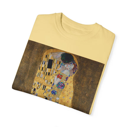 The Kiss by Gustav Klimt Unisex Garment-Dyed T-shirt