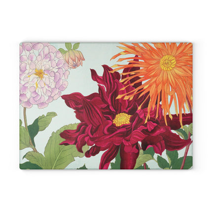 Dahlia by Tanigami Kônan Glass Cutting Board