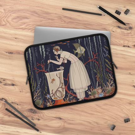 L'Etourdissant Petit Poisson (The Dazzling Little Fish) by George Barbier Laptop Sleeve