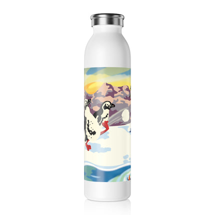 Snowball Shenanigans Slim Water Bottle