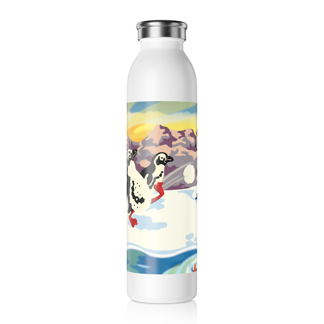 Snowball Shenanigans Slim Water Bottle