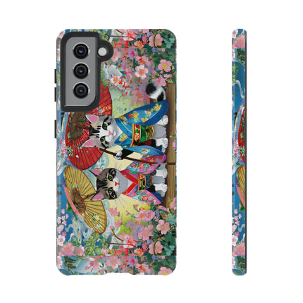 Kimono Kitties Phone Cases