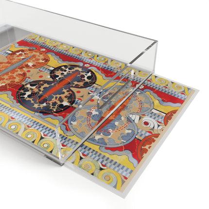 Reproduction of the Shield Frieze by Emile Gilliéron Acrylic Serving Tray