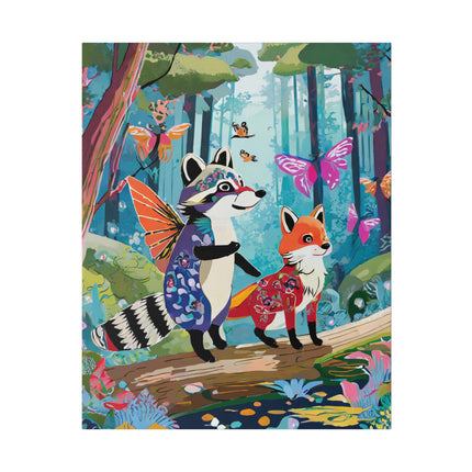 Whimsical Woodland Matte Canvas, Stretched, 0.75"