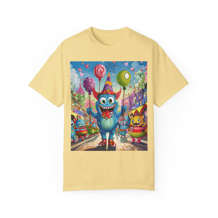 Monster Parade Madness Unisex Garment-Dyed T-shirt