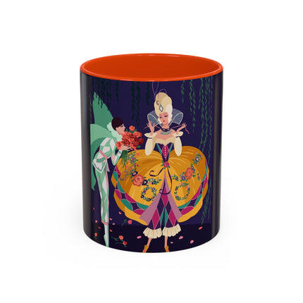 Moonlit Masquerade: The Fairy Queen's Ball Colorful Mug (11oz, 15oz) – Fairy Tale Elegance, Fantasy Charm & Enchanted Style