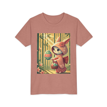 Geisha Kitten’s Easter Stroll Youth Short Sleeve Tee
