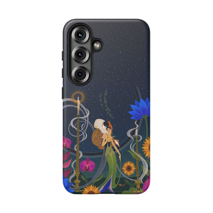 🌙🕯️ The Lady Of The Midnight Garden Phone Case – Art Deco Nocturne