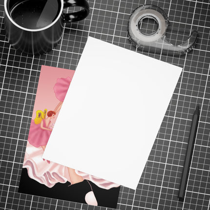 Pierrot & Fairies Dressed in Pink by Sofia Chiostri Postcard Bundles (envelopes included)