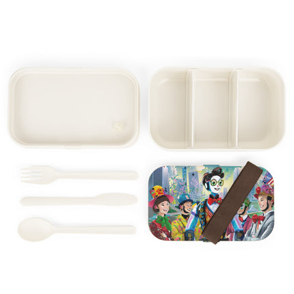 Cyber Punk Robots Bento Lunch Box