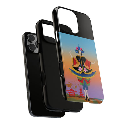 Colorful Dancer Phone Case – Vibrant Grace & Cultural Elegance