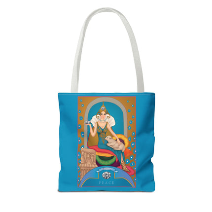 Astrology Gem Series: April & Diamond Tote Bag