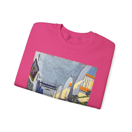 Gallery of a Moroccan Riad by George Gaudion Heavy Blend™ Crewneck Sweatshirt