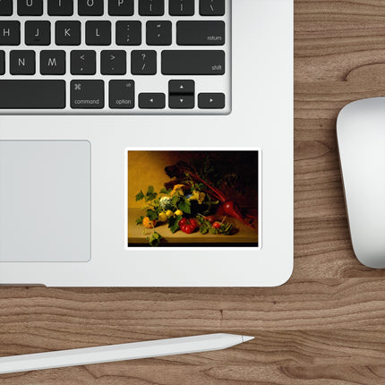 Still Life with Vegetables by James Peale Die-Cut Stickers (5 Sizes)