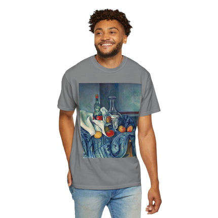The Peppermint Bottle by Paul Cézanne Unisex Garment-Dyed T-shirt