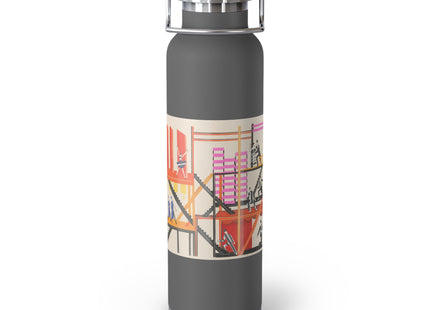 Maquettes de Théatre 4 by Alexandra Exter Copper Vacuum Insulated Bottle, 22oz