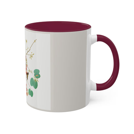 Orange-Headed Ground Thrush by Shaikh Zain al–Din Colorful Mugs, 11oz