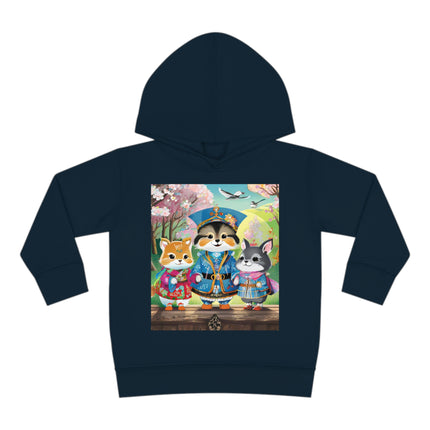 Fluffy Explorers Toddler Pullover Fleece Hoodie