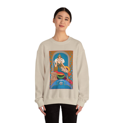 April & Diamond (from the Gem Series) by Sofia Chiostri Heavy Blend™ Crewneck Sweatshirt