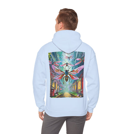 Neon Swarm – Heavy Blend™ Hooded Sweatshirt