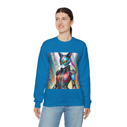 Cyberpunk Chic Unisex Heavy Blend™ Crewneck Sweatshirt
