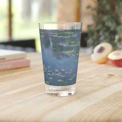 Water Lilies by Claude Monet Glass, 16oz