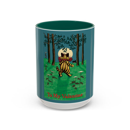 Peekaboo by Louis Wain Colorful Mugs (11oz, 15oz)