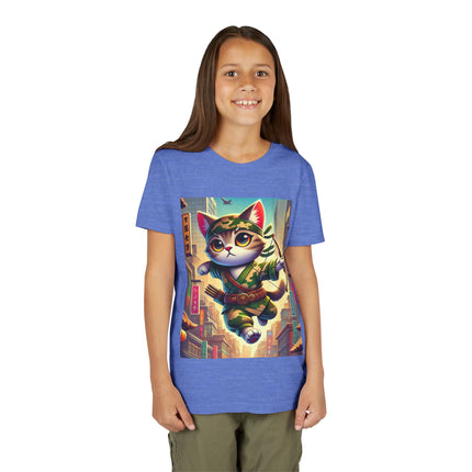 Archer Cat Youth Short Sleeve Tee