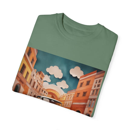1960 Alfa Romeo Giulietta Unisex Garment-Dyed T-shirt