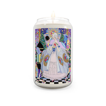 🎄✨ The Lady Of The Christmas Ornament Scented Soy Candle – Art Deco Holiday Fantasy