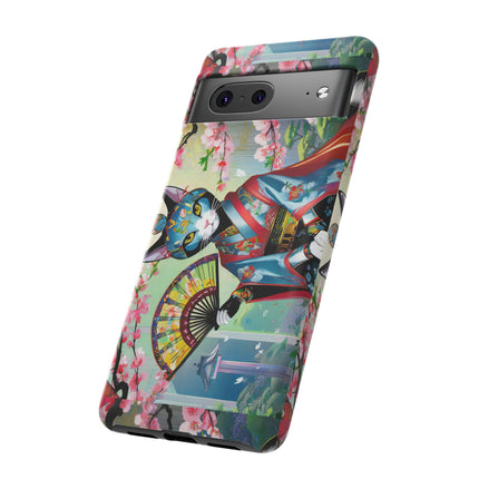 Cyberpunk Geisha Phone Cases